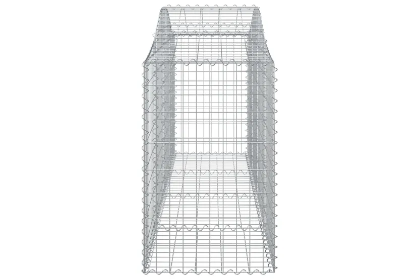 vidaXL 3145622 Arched Gabion Baskets 5 Pcs 200x50x80/100cm Galvanised Iron vidaXL 3145622 Arched Gabion Baskets 5 Pcs 200x50x80/100cm Galvanised Iron