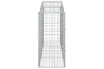 vidaXL 3145667 Arched Gabion Baskets 8 Pcs 200x50x120/140cm Galvanised Iron vidaXL 3145667 Arched Gabion Baskets 8 Pcs 200x50x120/140cm Galvanised Iron