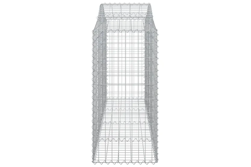vidaXL 3145667 Arched Gabion Baskets 8 Pcs 200x50x120/140cm Galvanised Iron vidaXL 3145667 Arched Gabion Baskets 8 Pcs 200x50x120/140cm Galvanised Iron