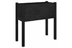 vidaXL 810827 Garden Planter Black 70x31x70cm Solid Pinewood vidaXL 810827 Garden Planter Black 70x31x70cm Solid Pinewood