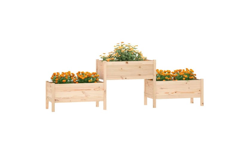 vidaXL 822252 Planter 245.5x44x75cm Solid Wood Pine vidaXL 822252 Planter 245.5x44x75cm Solid Wood Pine
