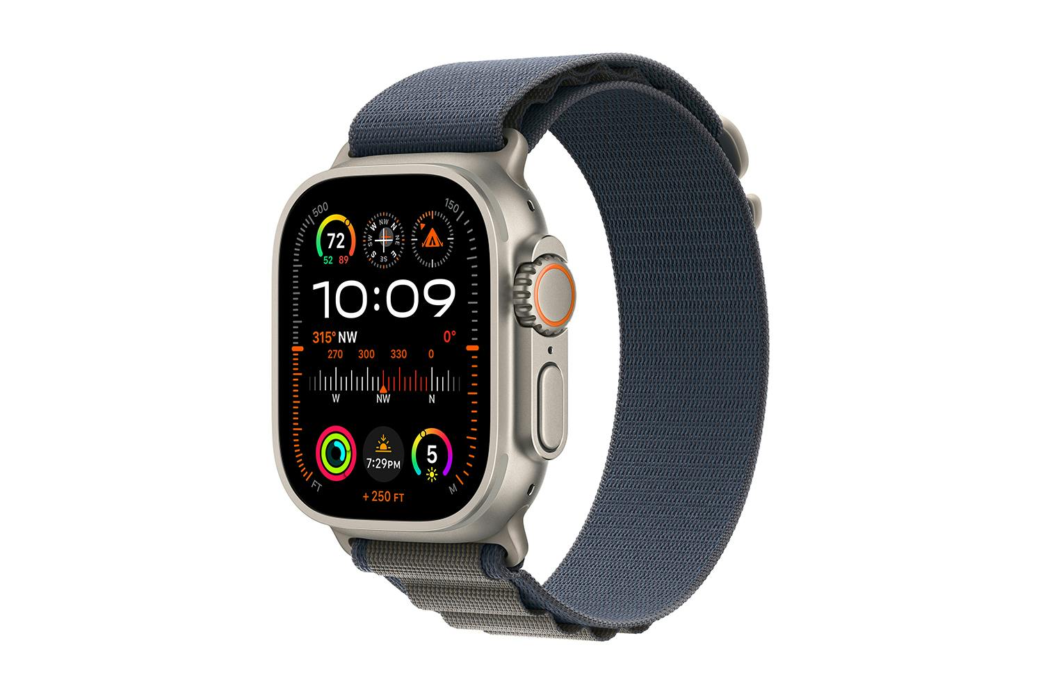 Apple Watch Ultra 2  | 49mm | Titanium Blue Apline Loop