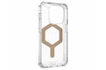 UAG Plyo for Magsafe iPhone 15 Pro Case | Ice/Gold UAG Plyo for Magsafe iPhone 15 Pro Case | Ice/Gold