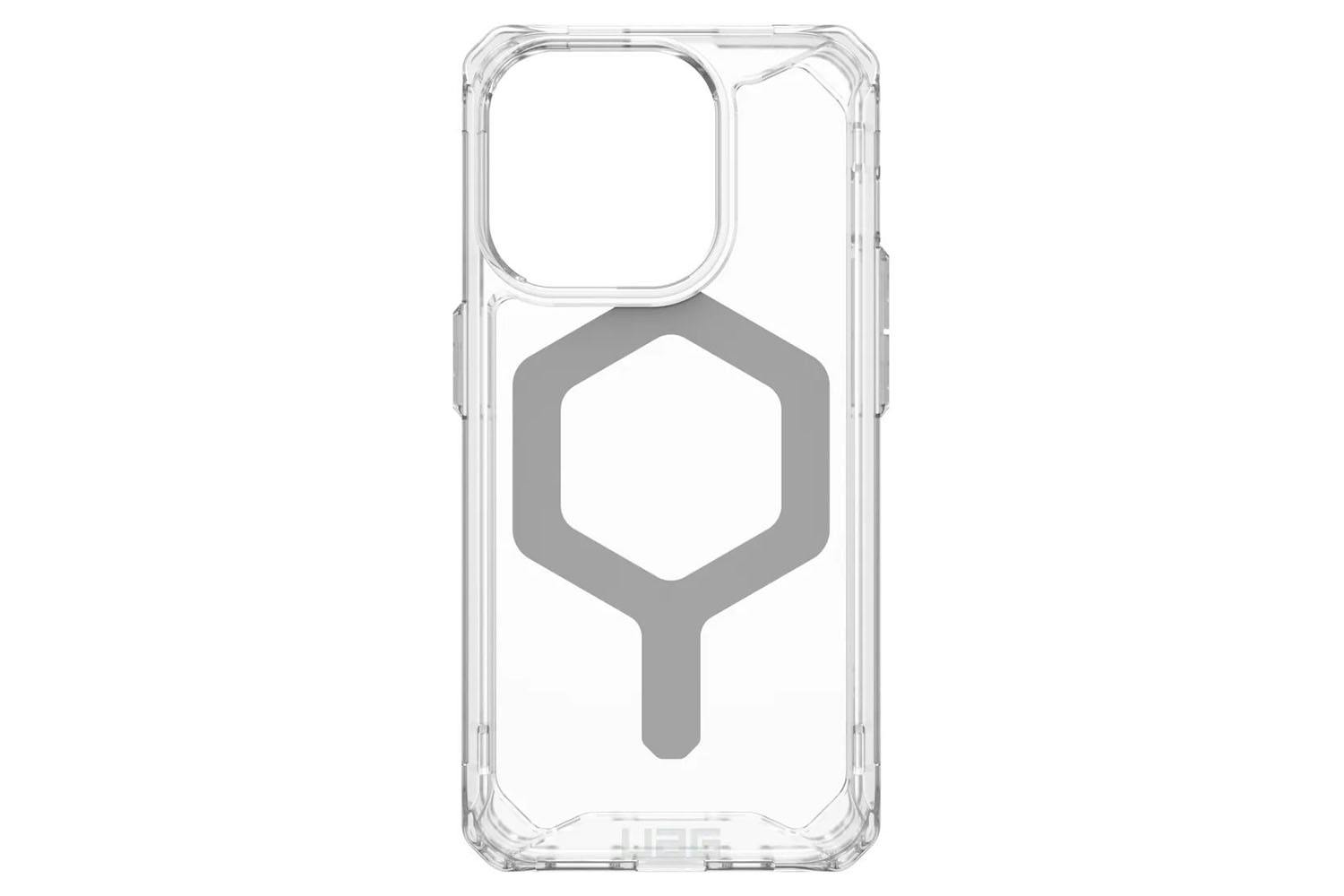 UAG Plyo for Magsafe iPhone 15 Pro Case | Ice/Silver