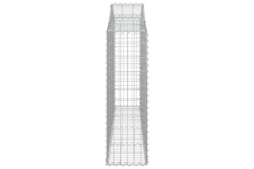 vidaXL 3145432 Arched Gabion Baskets 4 Pcs 200x30x100/120cm Galvanised Iron vidaXL 3145432 Arched Gabion Baskets 4 Pcs 200x30x100/120cm Galvanised Iron
