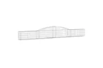 vidaXL 3146830 Arched Gabion Baskets 5 Pcs 400x30x40/60cm Galvanised Iron vidaXL 3146830 Arched Gabion Baskets 5 Pcs 400x30x40/60cm Galvanised Iron