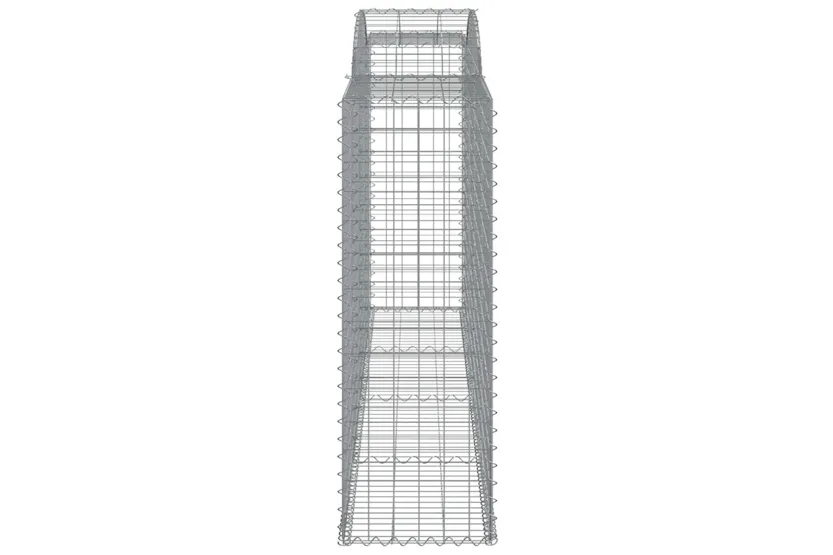 vidaXL 3146740 Arched Gabion Baskets 5 Pcs 300x50x140/160cm Galvanised Iron vidaXL 3146740 Arched Gabion Baskets 5 Pcs 300x50x140/160cm Galvanised Iron