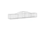 vidaXL 3146655 Arched Gabion Baskets 10 Pcs 300x50x40/60cm Galvanised Iron vidaXL 3146655 Arched Gabion Baskets 10 Pcs 300x50x40/60cm Galvanised Iron