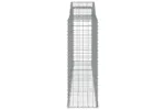 vidaXL 3146741 Arched Gabion Baskets 6 Pcs 300x50x140/160cm Galvanised Iron vidaXL 3146741 Arched Gabion Baskets 6 Pcs 300x50x140/160cm Galvanised Iron