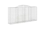 vidaXL 3146741 Arched Gabion Baskets 6 Pcs 300x50x140/160cm Galvanised Iron vidaXL 3146741 Arched Gabion Baskets 6 Pcs 300x50x140/160cm Galvanised Iron