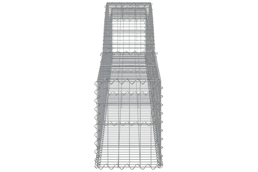 vidaXL 3146831 Arched Gabion Baskets 6 Pcs 400x30x40/60cm Galvanised Iron vidaXL 3146831 Arched Gabion Baskets 6 Pcs 400x30x40/60cm Galvanised Iron