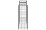 vidaXL 3146725 Arched Gabion Baskets 8 Pcs 300x50x120/140cm Galvanised Iron vidaXL 3146725 Arched Gabion Baskets 8 Pcs 300x50x120/140cm Galvanised Iron