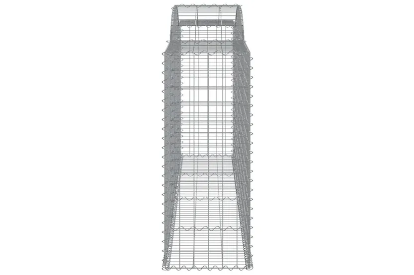 vidaXL 3146725 Arched Gabion Baskets 8 Pcs 300x50x120/140cm Galvanised Iron vidaXL 3146725 Arched Gabion Baskets 8 Pcs 300x50x120/140cm Galvanised Iron