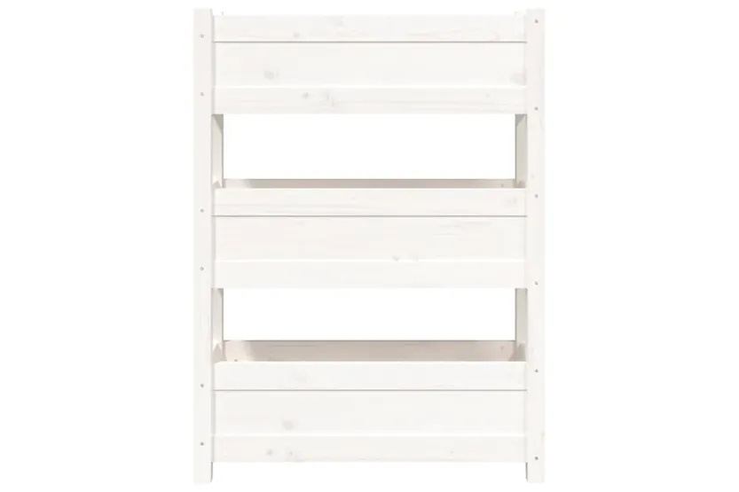 vidaXL 823935 Planter White 77x25x104.5cm Solid Wood Pine vidaXL 823935 Planter White 77x25x104.5cm Solid Wood Pine