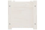 vidaXL 810706 Garden Planter White 60x31x31cm Solid Pinewood vidaXL 810706 Garden Planter White 60x31x31cm Solid Pinewood