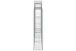 vidaXL 3146557 Arched Gabion Baskets 2 Pcs 300x30x140/160cm Galvanised Iron vidaXL 3146557 Arched Gabion Baskets 2 Pcs 300x30x140/160cm Galvanised Iron