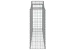 vidaXL 3146719 Arched Gabion Baskets 2 Pcs 300x50x120/140cm Galvanised Iron vidaXL 3146719 Arched Gabion Baskets 2 Pcs 300x50x120/140cm Galvanised Iron