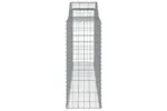vidaXL 3146723 Arched Gabion Baskets 6 Pcs 300x50x120/140cm Galvanised Iron vidaXL 3146723 Arched Gabion Baskets 6 Pcs 300x50x120/140cm Galvanised Iron