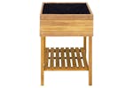 vidaXL 46584 Raised Garden Planter 78.5x58.5x78.5cm Solid Acacia Wood vidaXL 46584 Raised Garden Planter 78.5x58.5x78.5cm Solid Acacia Wood