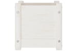 vidaXL 810525 Garden Planters 2 Pcs White 31x31x31cm Solid Pinewood vidaXL 810525 Garden Planters 2 Pcs White 31x31x31cm Solid Pinewood