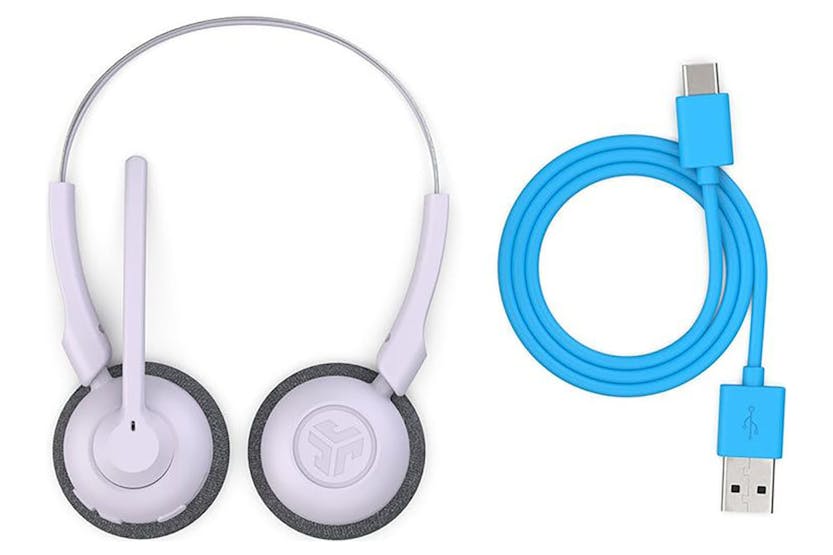 JLab Go Work Pop On-Ear Headset | Lilac