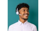 JLab Go Work Pop On-Ear Headset | Lilac JLab Go Work Pop On-Ear Headset | Lilac