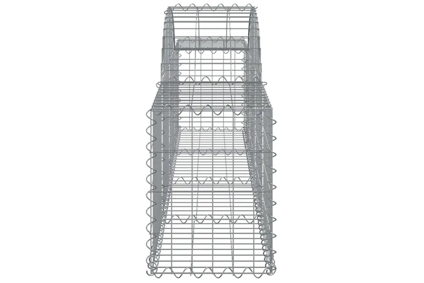 vidaXL 3146050 Arched Gabion Baskets 5 Pcs 200x30x40/60cm Galvanised Iron vidaXL 3146050 Arched Gabion Baskets 5 Pcs 200x30x40/60cm Galvanised Iron