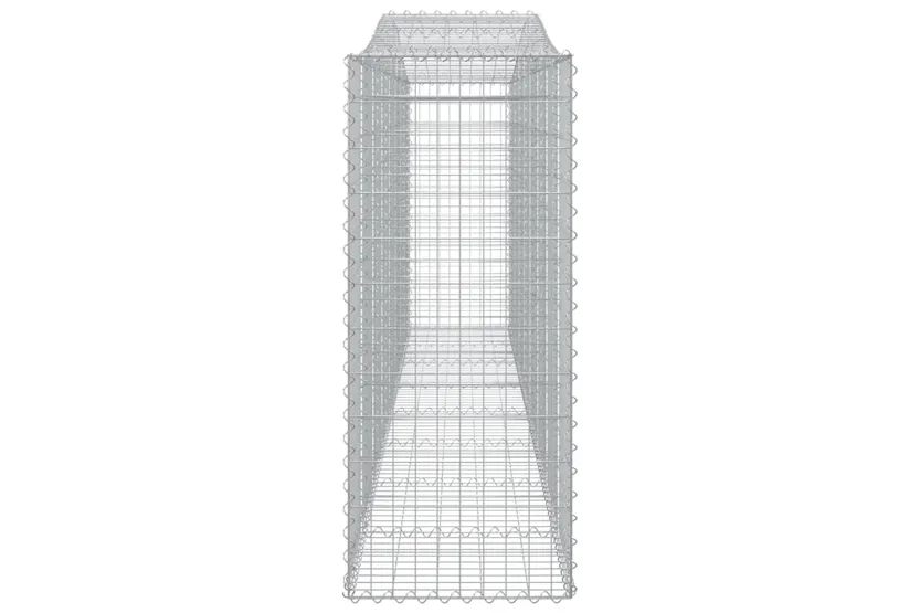 vidaXL 3145975 Arched Gabion Baskets 8 Pcs 400x50x120/140cm Galvanised Iron vidaXL 3145975 Arched Gabion Baskets 8 Pcs 400x50x120/140cm Galvanised Iron