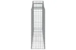 vidaXL 3146737 Arched Gabion Baskets 2 Pcs 300x50x140/160cm Galvanised Iron vidaXL 3146737 Arched Gabion Baskets 2 Pcs 300x50x140/160cm Galvanised Iron