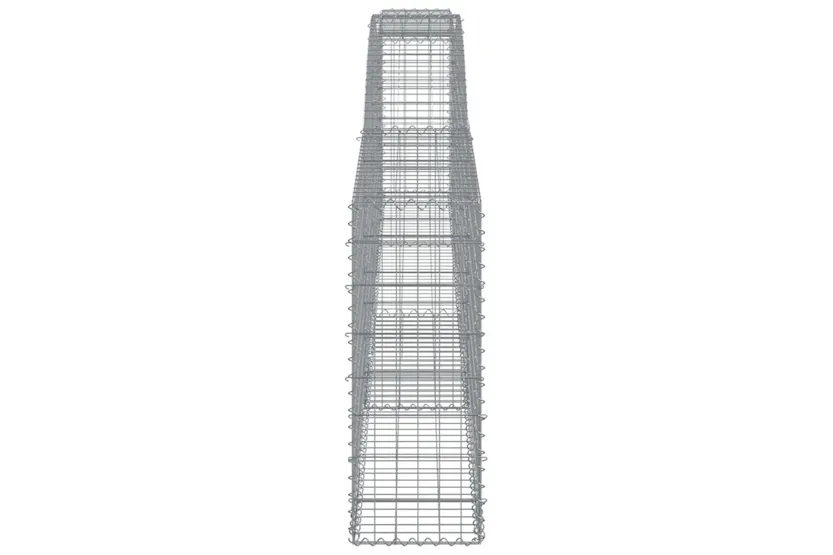 vidaXL 3146856 Arched Gabion Baskets 5 Pcs 400x30x80/100cm Galvanised Iron vidaXL 3146856 Arched Gabion Baskets 5 Pcs 400x30x80/100cm Galvanised Iron