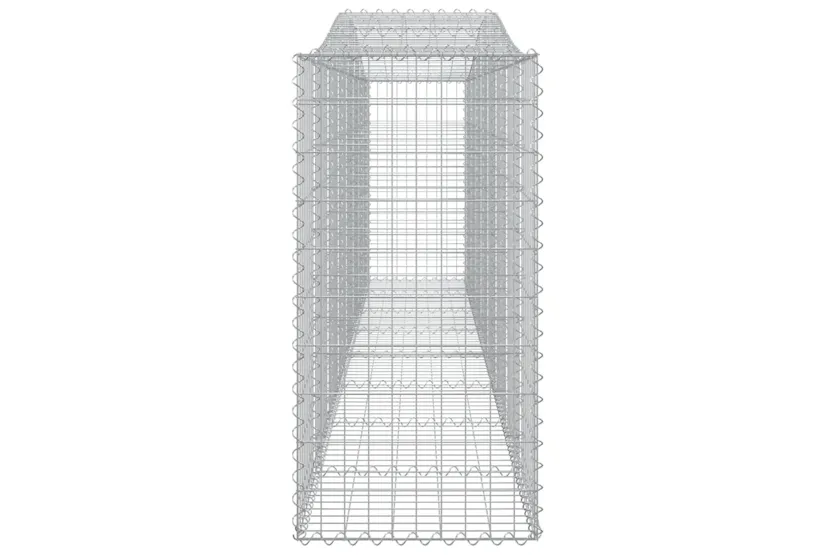 vidaXL 3145957 Arched Gabion Baskets 3 Pcs 400x50x100/120cm Galvanised Iron vidaXL 3145957 Arched Gabion Baskets 3 Pcs 400x50x100/120cm Galvanised Iron