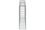 vidaXL 3146118 Arched Gabion Baskets 10 Pcs 200x30x100/120cm Galvanised Iron vidaXL 3146118 Arched Gabion Baskets 10 Pcs 200x30x100/120cm Galvanised Iron