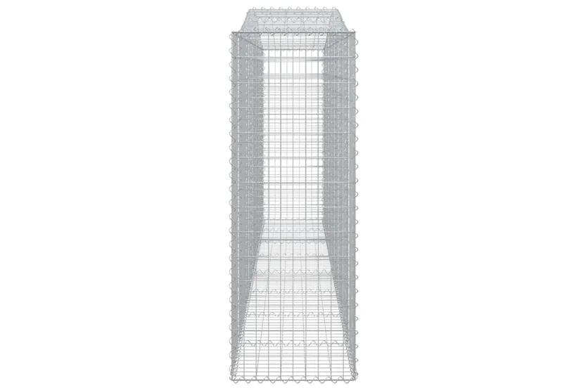 vidaXL 3145985 Arched Gabion Baskets 5 Pcs 400x50x140/160cm Galvanised Iron vidaXL 3145985 Arched Gabion Baskets 5 Pcs 400x50x140/160cm Galvanised Iron