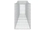 vidaXL 3145951 Arched Gabion Baskets 10 Pcs 400x50x80/100cm Galvanised Iron vidaXL 3145951 Arched Gabion Baskets 10 Pcs 400x50x80/100cm Galvanised Iron