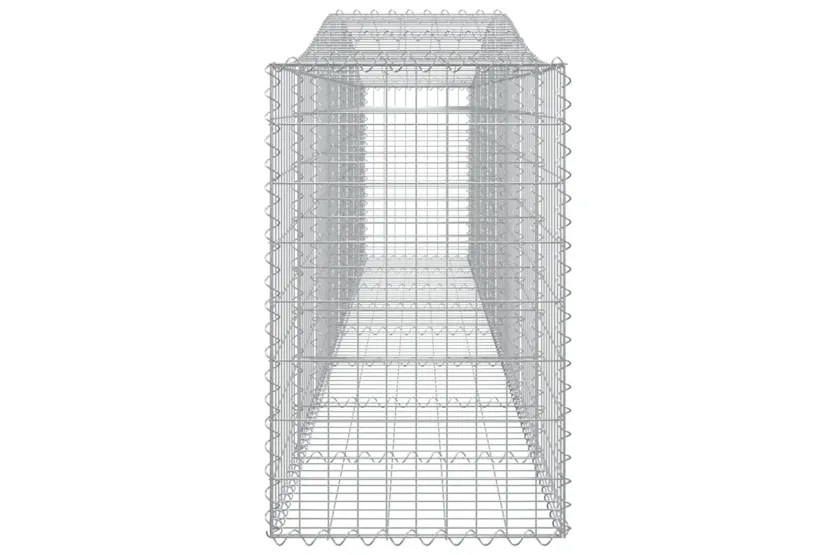 vidaXL 3145951 Arched Gabion Baskets 10 Pcs 400x50x80/100cm Galvanised Iron vidaXL 3145951 Arched Gabion Baskets 10 Pcs 400x50x80/100cm Galvanised Iron