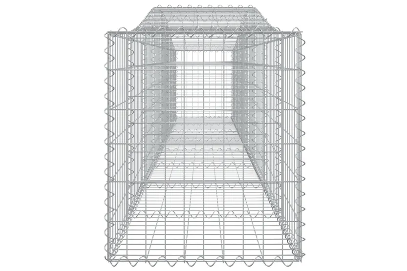 vidaXL 3145933 Arched Gabion Baskets 5 Pcs 400x50x60/80cm Galvanised Iron vidaXL 3145933 Arched Gabion Baskets 5 Pcs 400x50x60/80cm Galvanised Iron