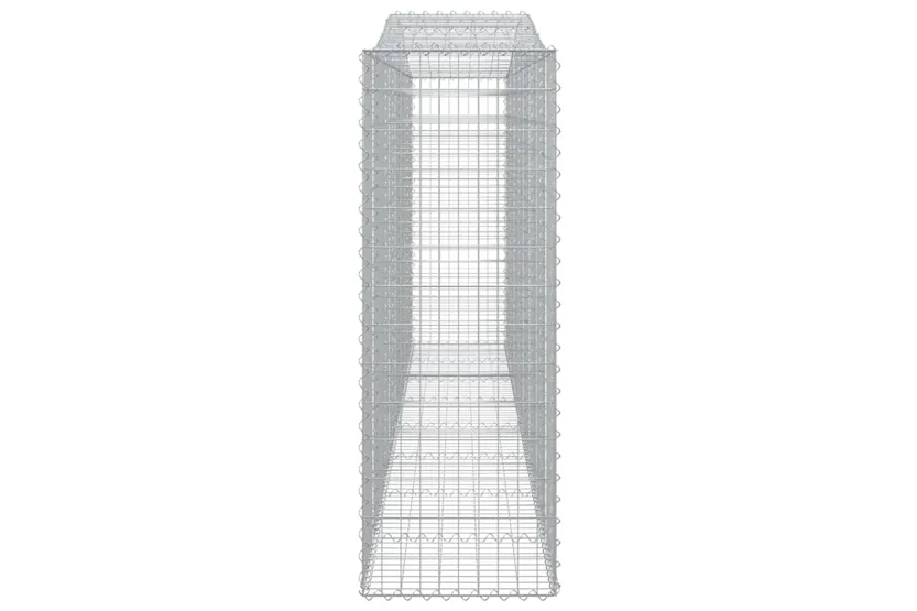vidaXL 3145982 Arched Gabion Baskets 2 Pcs 400x50x140/160cm Galvanised Iron vidaXL 3145982 Arched Gabion Baskets 2 Pcs 400x50x140/160cm Galvanised Iron