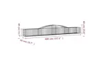 vidaXL 3146959 Arched Gabion Baskets 4 Pcs 400x50x40/60cm Galvanised Iron vidaXL 3146959 Arched Gabion Baskets 4 Pcs 400x50x40/60cm Galvanised Iron