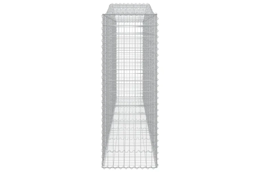 vidaXL 3145984 Arched Gabion Baskets 4 Pcs 400x50x140/160cm Galvanised Iron vidaXL 3145984 Arched Gabion Baskets 4 Pcs 400x50x140/160cm Galvanised Iron