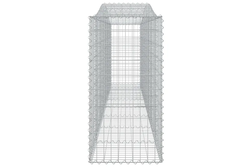 vidaXL 3145964 Arched Gabion Baskets 10 Pcs 400x50x100/120cm Galvanised Iron vidaXL 3145964 Arched Gabion Baskets 10 Pcs 400x50x100/120cm Galvanised Iron