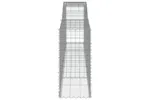 vidaXL 3146998 Arched Gabion Baskets 4 Pcs 400x50x100/120cm Galvanised Iron vidaXL 3146998 Arched Gabion Baskets 4 Pcs 400x50x100/120cm Galvanised Iron