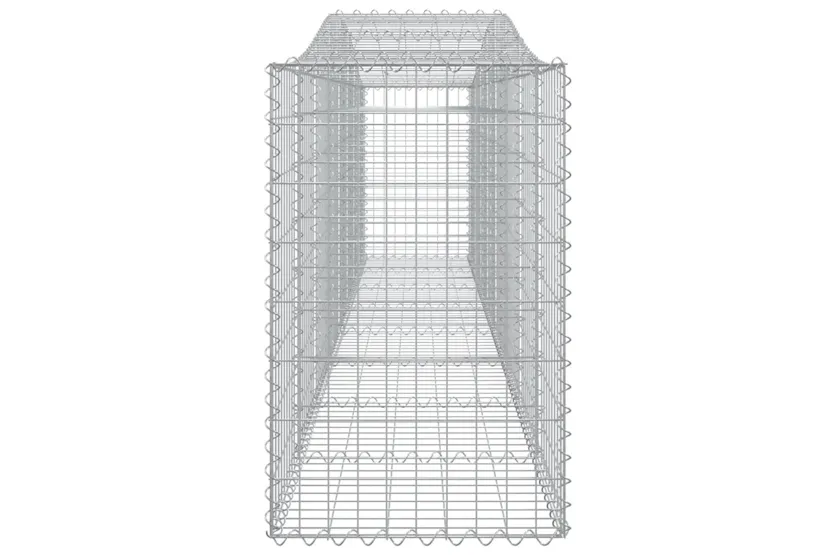 vidaXL 3145952 Arched Gabion Baskets 15 Pcs 400x50x80/100cm Galvanised Iron vidaXL 3145952 Arched Gabion Baskets 15 Pcs 400x50x80/100cm Galvanised Iron