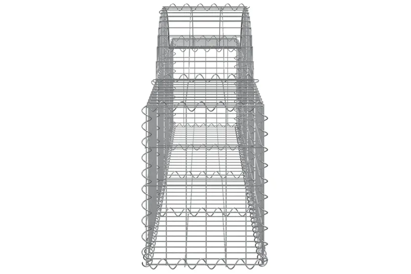 vidaXL 3146051 Arched Gabion Baskets 6 Pcs 200x30x40/60cm Galvanised Iron vidaXL 3146051 Arched Gabion Baskets 6 Pcs 200x30x40/60cm Galvanised Iron