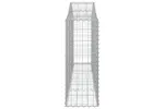 vidaXL 3145411 Arched Gabion Baskets 4 Pcs 200x30x80/100cm Galvanised Iron vidaXL 3145411 Arched Gabion Baskets 4 Pcs 200x30x80/100cm Galvanised Iron