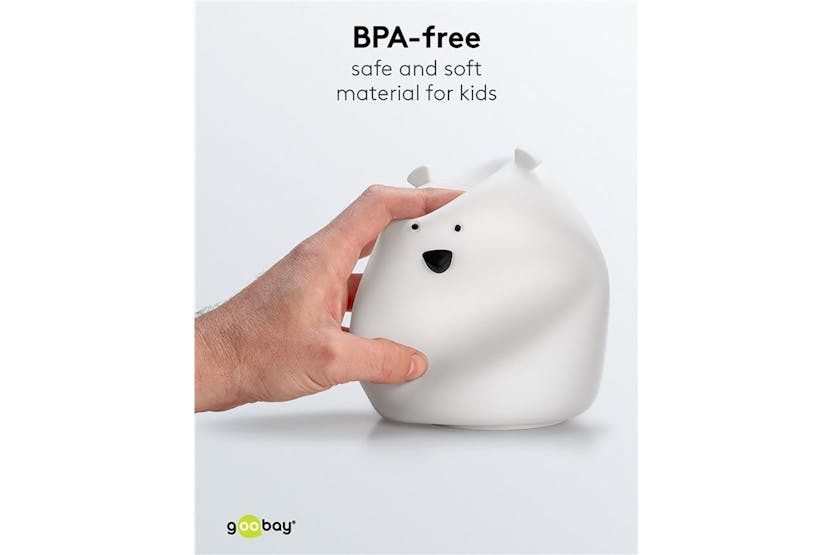 Goobay LED Polar Bear Night Light | White Goobay LED Polar Bear Night Light | White