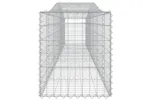 vidaXL 3145931 Arched Gabion Baskets 3 Pcs 400x50x60/80cm Galvanised Iron vidaXL 3145931 Arched Gabion Baskets 3 Pcs 400x50x60/80cm Galvanised Iron