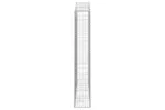 vidaXL 153389 Arched Gabion Basket 200x30x180/200cm Galvanised Iron vidaXL 153389 Arched Gabion Basket 200x30x180/200cm Galvanised Iron