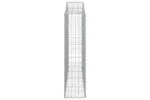 vidaXL 3145453 Arched Gabion Baskets 4 Pcs 200x30x120/140cm Galvanised Iron vidaXL 3145453 Arched Gabion Baskets 4 Pcs 200x30x120/140cm Galvanised Iron