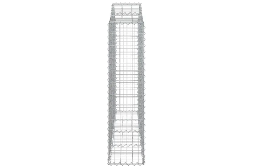 vidaXL 3145453 Arched Gabion Baskets 4 Pcs 200x30x120/140cm Galvanised Iron vidaXL 3145453 Arched Gabion Baskets 4 Pcs 200x30x120/140cm Galvanised Iron