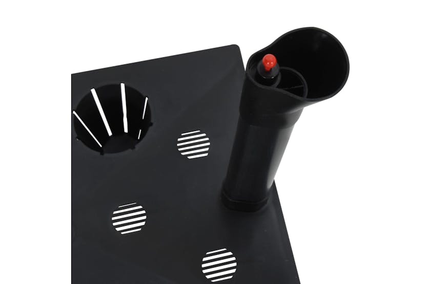 vidaXL 152208 Raised Garden Bed Anthracite 60x25x46cm Pp Rattan vidaXL 152208 Raised Garden Bed Anthracite 60x25x46cm Pp Rattan